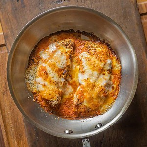 Vegetarian Puffball Mushroom Parmesan