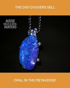 The Digi Diggers have set up an opal shop in the metaverse! Now, all they need is a shiny opal to sell! 🤩 #OutbackOpalHunters #AussieGoldAndOpalHuntersPlus | Aussie Gold & Opal Hunters