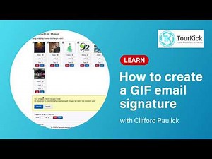 How to Create a GIF email signature
