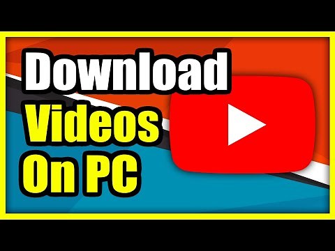 How to Download a Video from Youtube on the PC Desktop (Fast Tutorial)
