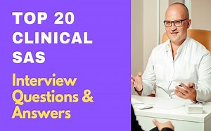 Top 20 Clinical SAS Interview Questions and Answers in 2025 | ProjectPractical.com