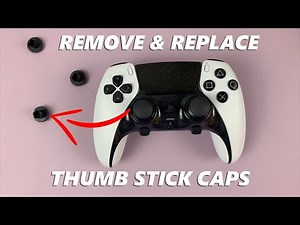 How To Change Thumb Stick Caps on PS5 DualSense Edge Controller