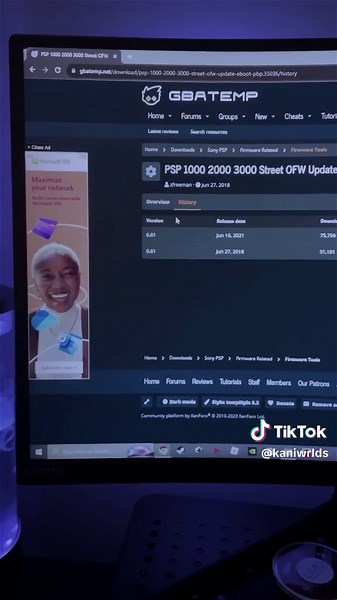 Replying to @llfartlordll PART 1 : Heres a tutorial on how to update your psp to version 6.61. This is going to be a tutorial for those that are on 6.60 or just any other version that isnt 6.61. I tried my best to not speak with my accent so you can understand what i am saying. If you have any questions that i did NOT answer in the video then lmk! After you downloaded the update and your system is on 6.61, youre free to delete the file off of your psp. You dont need a lot of space for this porti