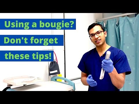 Essential bougie technique to manage a difficult airway under anaesthesia