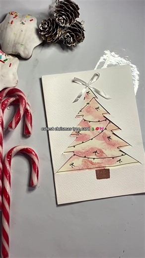 💋😍 Cutest DIY Christmas Tree Gift Card for Her / Him 🎄🥹 Best Gift Idea for your Love 🎁 Free Handmade Present Tutorial for Boyfriend / Girlfriend 💌 Easy Paper Craft Ideas 🎀 #diy #christmas #giftforher #giftidea #handmadegifts