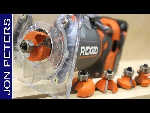 Rabbet Bit Router Test! RIDGID Cordless Router Test & Review