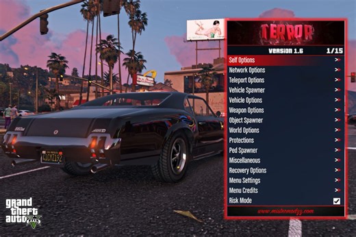 Terror mod menu for GTA 5: How to download on PC, features, and more