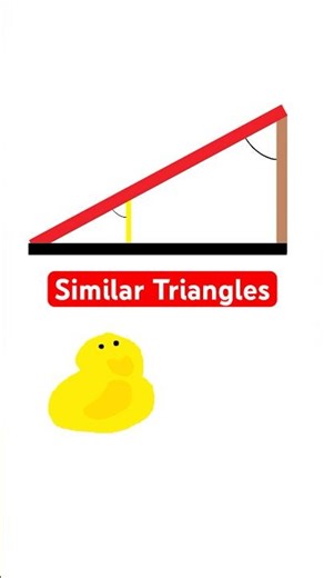 Similar triangles, explained with ducks!
