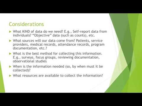 Program Evaluation Overview