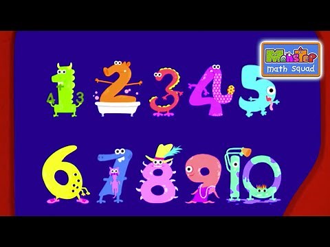 Monsters | Number Muncher Monster | Kids Learn Math for Kids | Educational Cartoons
