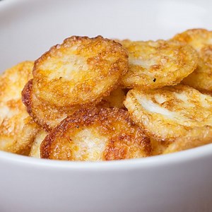 Parmesan Egg Chips