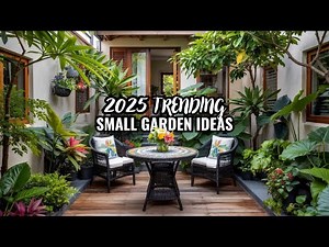20 Small Garden Ideas: How to Design a Small Garden with Trends!