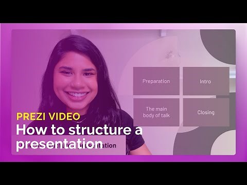 How to structure a presentation