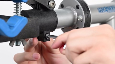 GOEHNER's E Bike Repair Stand Heavy Duty (Max 100 lbs) - Portable Bicycle Repair Stand Mechanics Workstand for Maintenance of Heavy E Bike, Bike Mountain Bike and Road Bike