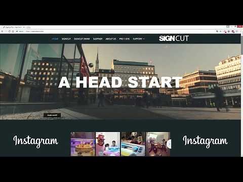 how to install signcut software