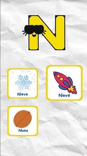 📚 LEARN the LETTER N with FUN Words! 🐝✨ | Alphabet for Kids