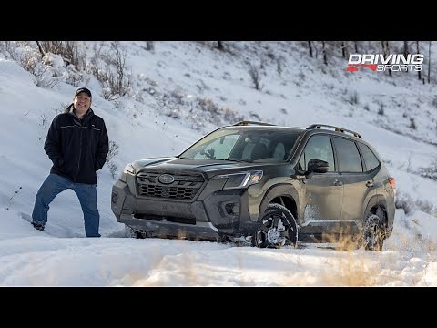 2022 Subaru Forester Wilderness Deep Snow Winter Test