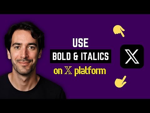 X (Twitter) Formatting: Add Bold & Italics To Your Posts