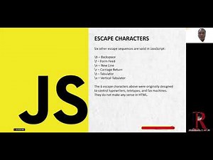 Escape Characters Types in JavaScript