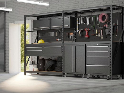 Modular Garage Storage System From Rack It - Bunnings Australia