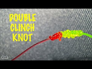EASY WAY TO SPLICE TWO FISHING LINES TOGETHER THE DOUBLE CLINCH KNOT