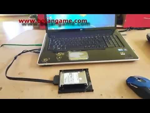 How to connect hdd to the eSATA port on a laptop or Notebook