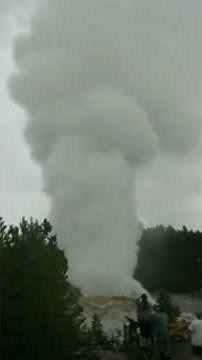 Rare Eruption Of World's Tallest Geyser