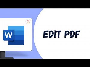 HOW TO EDIT PDF IN MICROSOFT WORD