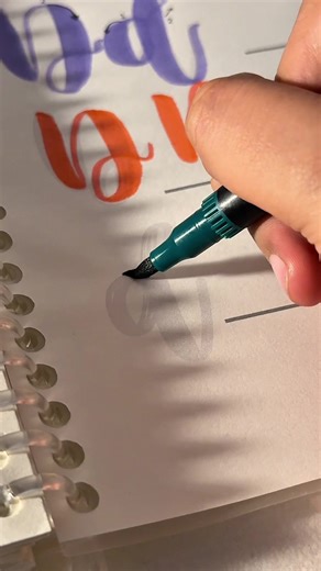 Letter “d” #calligraphytutorial #fyp | calligraphy pen