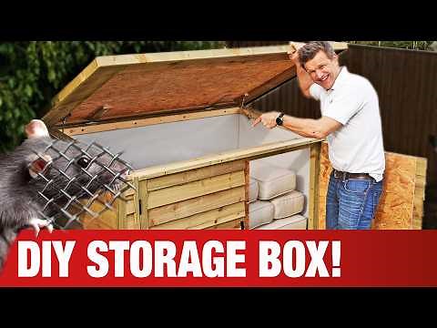 How to Build the Ultimate Outdoor Storage Box