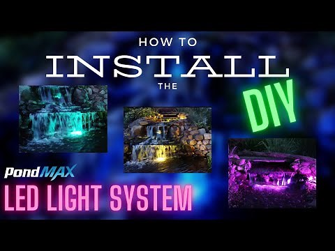 How to Install LED Pond Lights DIY
