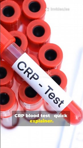 CRP Blood Test — What Your Levels Mean in 60 Seconds! #Shorts #CRP