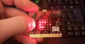 Snake on MicroBit using MicroPython