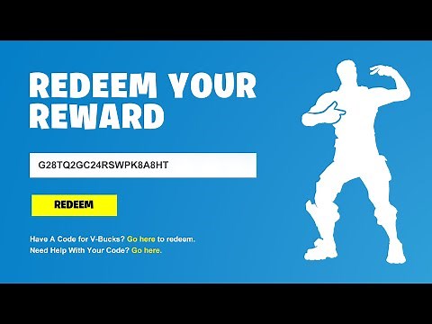 REDEEM FREE EMOTE CODE in Fortnite (How to Get Free Emote) Claim Now