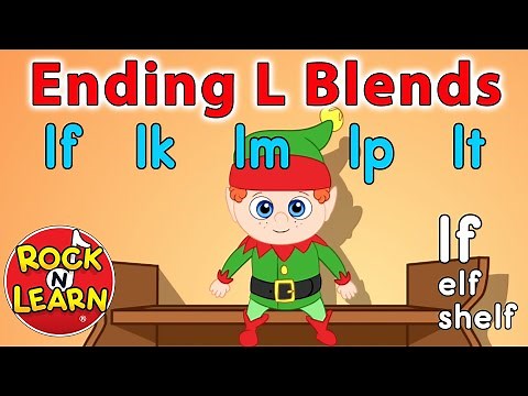 Ending Consonant Blends with L | Learn to Read: lf, lk, lm, lp, lt | Rock ’N Learn
