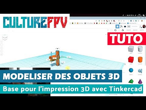 Modélisez vos pièces en 3D pour l'impression avec Tinkercad