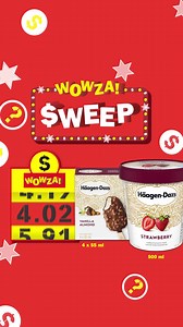 4K views · 169 reactions | Step right up. It’s Wowza Sweep time!  Comment with your best guess before Sunday @11:59pm. Guess the correct price of these Haagen Dazs Tubs & Bars and you could win 1 of 3 $150 Food Basics gift cards! See https://www.foodbasics.ca/wowzasweepcontest.en.html for contest details. | Food Basics | Facebook