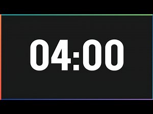 4 Minute Timer