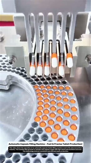 Automatic Capsule Filling Machine – Fast & Precise Tablet Production!
