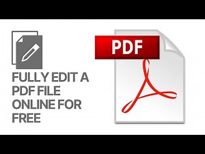 How To Fully Edit a PDF File Online For Free? 🗂📝
