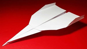 How to make a paper airplane that flies far: Strike Eagle