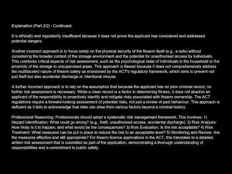 Australian Capital Territory Category H Firearm Licence Free Practice Test And Answers Updated