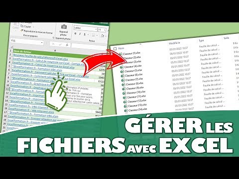 Comment gérer les fichiers d'un dossier et ses sous-dossiers avec les liens hypertextes d'Excel ?