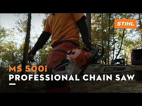 MS 500i STIHL Professional Chain Saw | Features and Benefits