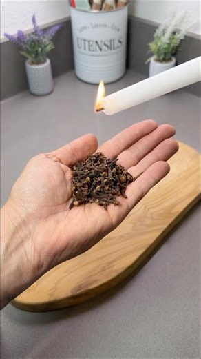 This Homemade Clove Candle Keeps All The Bugs Away #DIY #SmartTrick #PestRepellent