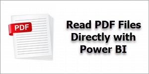Read and Import Data from PDF Files using Power BI