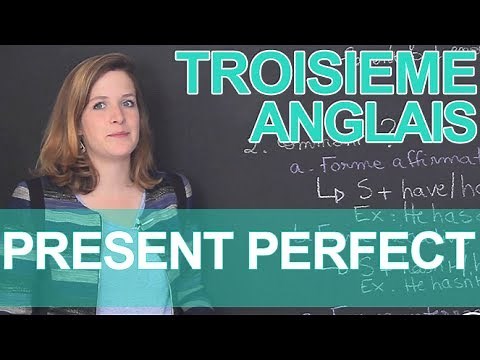 The present perfect - English - 3rd - Les Bons Profs
