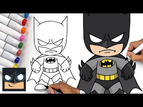 Learn to Draw Batman | Beginner Drawing Tutorial (Step-by-Step)