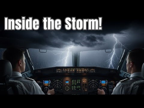 What Pilots REALLY See in Thunderstorms.