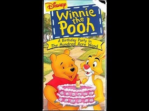 Opening To Winnie The Pooh: A Birthday Party In The Hundred Acre Wood 2001 VHS